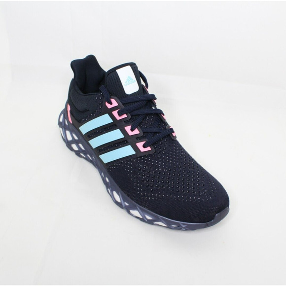 Adidas Ultraboost WEB DNA Running Shoes Navy Blue Pink Men's GX2133 New - Picture 3 of 7